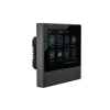 Sonoff NSPanel 2-gang smart WiFi wall switch with LED panel, thermostat and smart scene switch feature