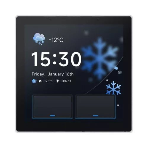 SONOFF NSPanel Pro Gen2 Smart Home Control Panel – Central control panel with two-channel relay, Wi-Fi, Zigbee, Matter, Bluetooth, white (NSPanel86PW-Relay)