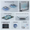 SONOFF Z-Wave 800 PoE Dongle Max – Z-Wave LR network adapter, Wi-Fi, PoE, USB, grey (Dongle-MZG23)