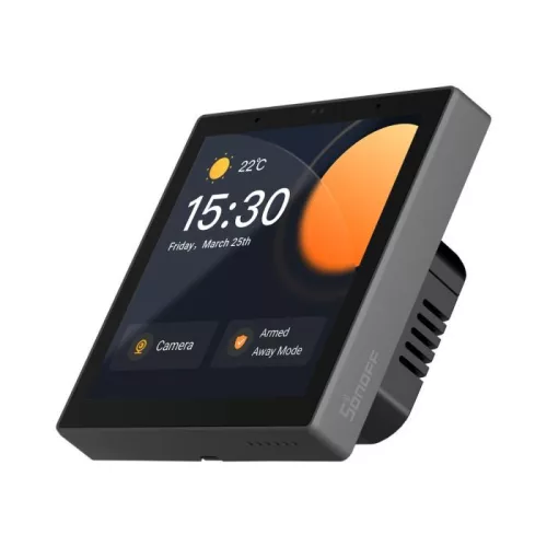 SONOFF NSPanel Pro smart home control panel (with Zigbee and eWeLink-Remote Bluetooth hub), with dim grey frame