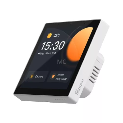 SONOFF NSPanel Pro smart home control panel (with Zigbee and eWeLink-Remote Bluetooth hub), with white frame