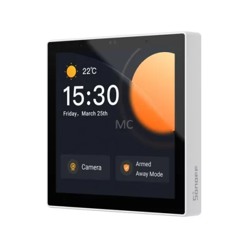 SONOFF NSPanel Pro smart home control panel (with Zigbee and eWeLink-Remote Bluetooth hub), with white frame
