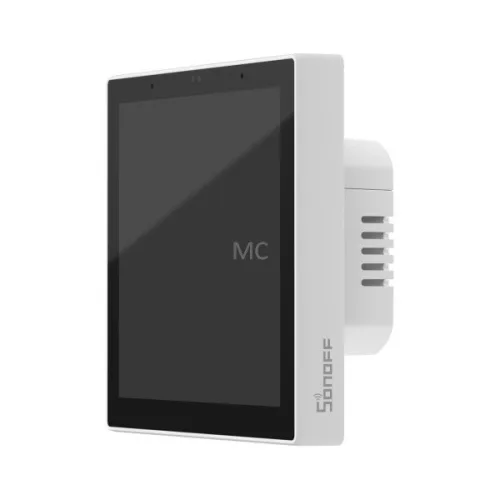 SONOFF NSPanel Pro smart home control panel (with Zigbee and eWeLink-Remote Bluetooth hub), with white frame