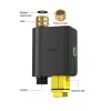 Sonoff Hydro ONE Lite – Smart water valve, without flow meter, Zigbee, black (SWV-ZNE)