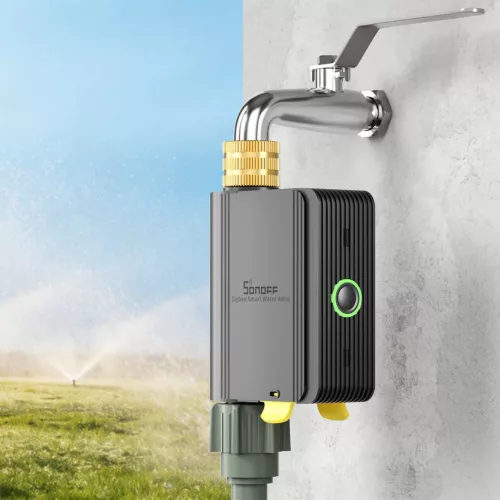 Sonoff Hydro ONE Lite – Smart water valve, without flow meter, Zigbee, black (SWV-ZNE)