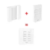 Sonoff RM433R2 8-button RF remote controller, with battery