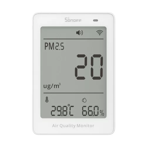 SONOFF AirGuard PM2.5/PM10 – SAWF-07P Matter Over Wi-Fi Air Quality Monitor 