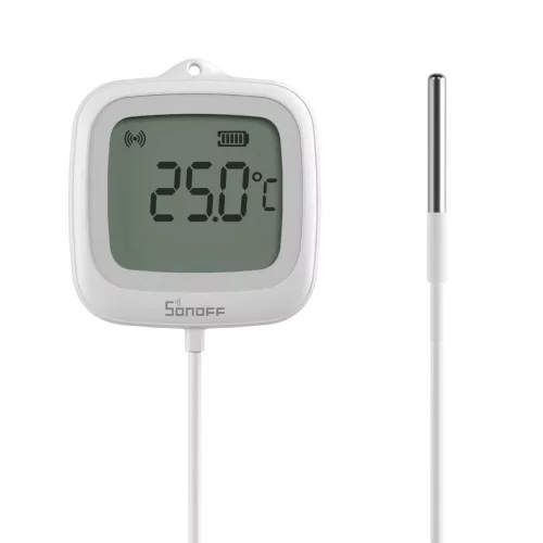 SONOFF SNZB-02LD IP65 Zigbee LCD Smart Thermometer (Probe Version)