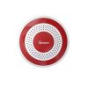 Sonoff SenseGuard Indoor Siren – indoor siren with battery, USB‑C, Zigbee, white‑red (SNZB-09P)