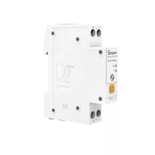 Sonoff Basic DIN Rail – Relay module, 1‑circuit, with energy monitoring, DIN‑rail mount, 32A, Zigbee, Bluetooth