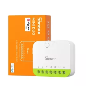 Sonoff MINI DUO  2-Gang Zigbee Smart Switch 