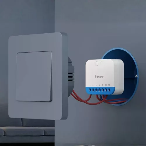 Sonoff MINI-ZBDIM Zigbee Dimmer Switch – dimmer module with power monitoring, Zigbee