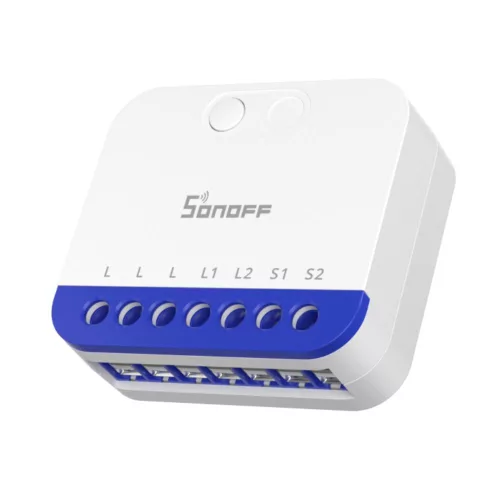 Sonoff MINI-DIM Matter Over Wi-Fi Dimmer Switch –  dimmer module with power meter, Matter, Wi-Fi