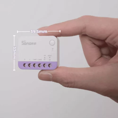 Sonoff MINI-RBS smart Wi-Fi + eWeLink-Remote shutter / curtain module, Matter compatible