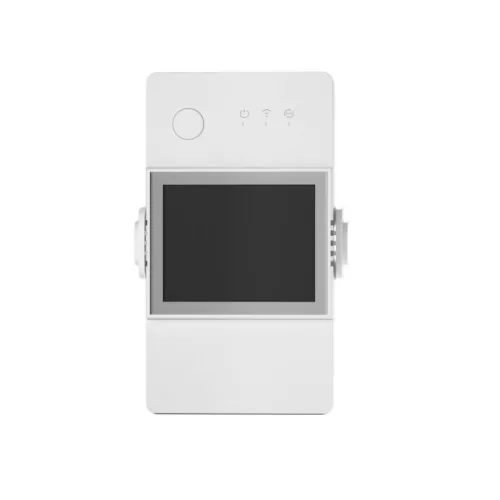 Sonoff TH20 Elite (R3) WiFi smart relay (230V/20A and NO/NC dry contact) with sensor input and LCD screen (THR320D)